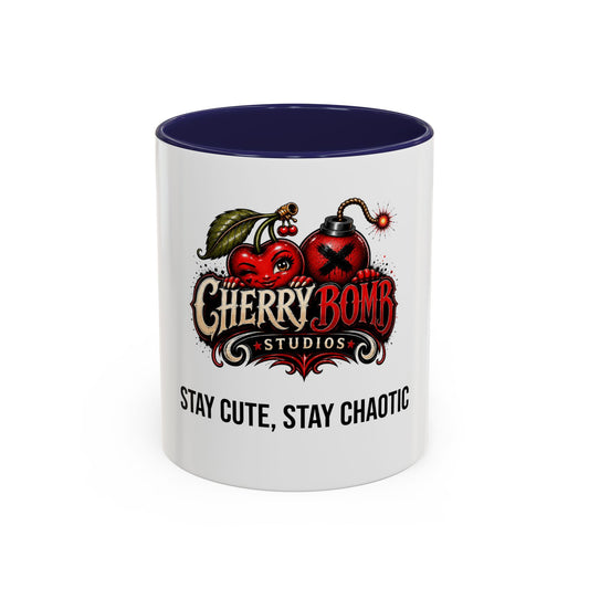 Cherry Bomb Core Accent Mug