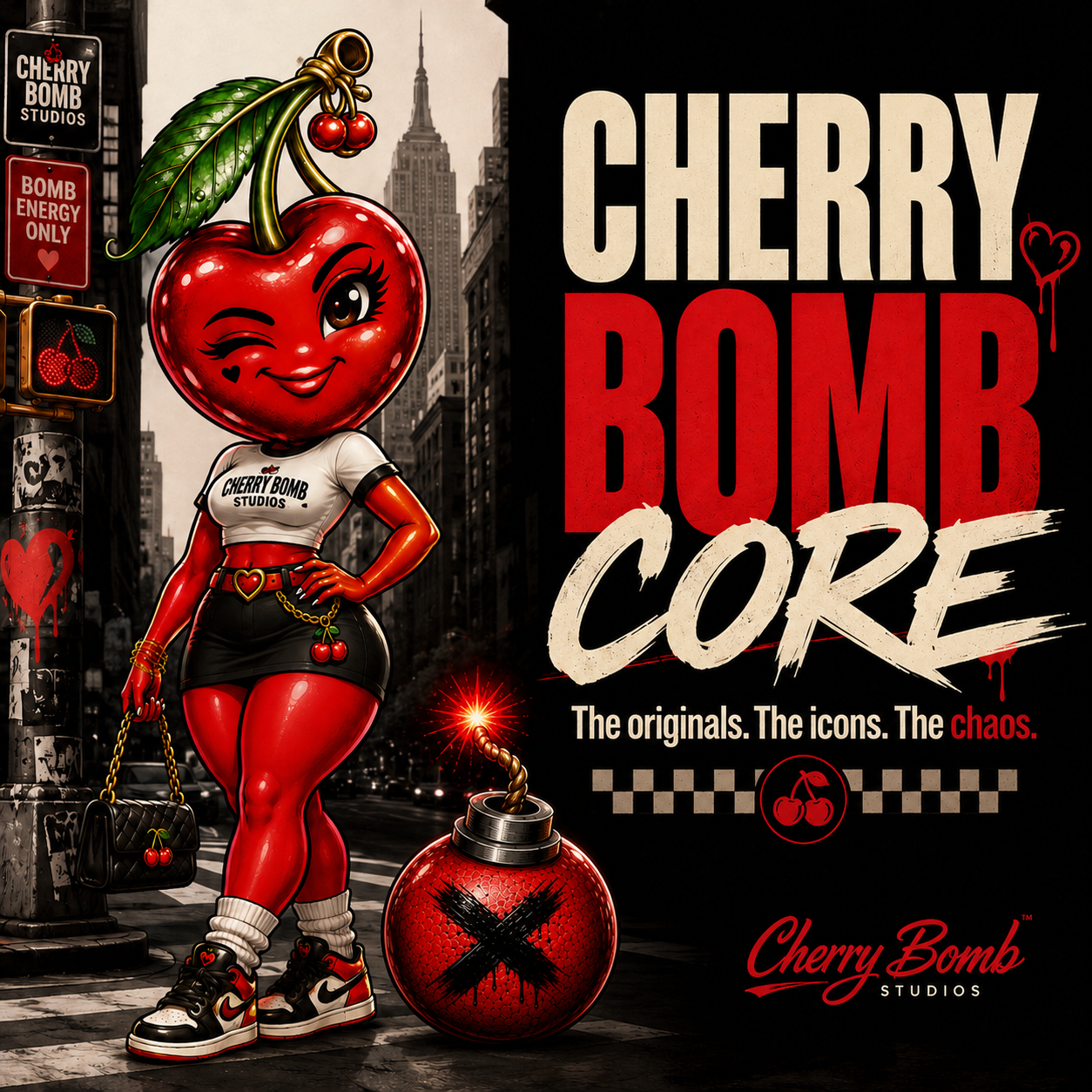 Cherry Bomb Core with Ms. Cherry