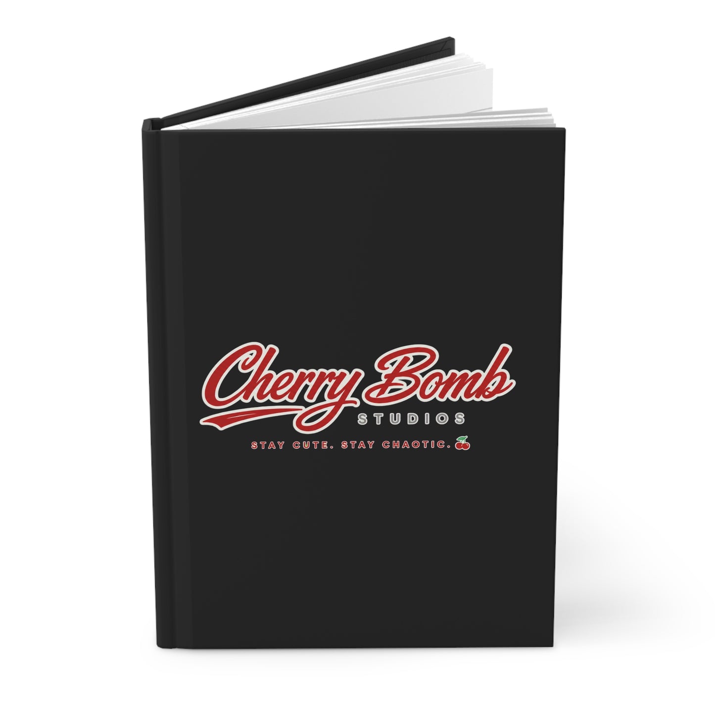 Cherry Bomb Core Wordmark Hardcover Journal