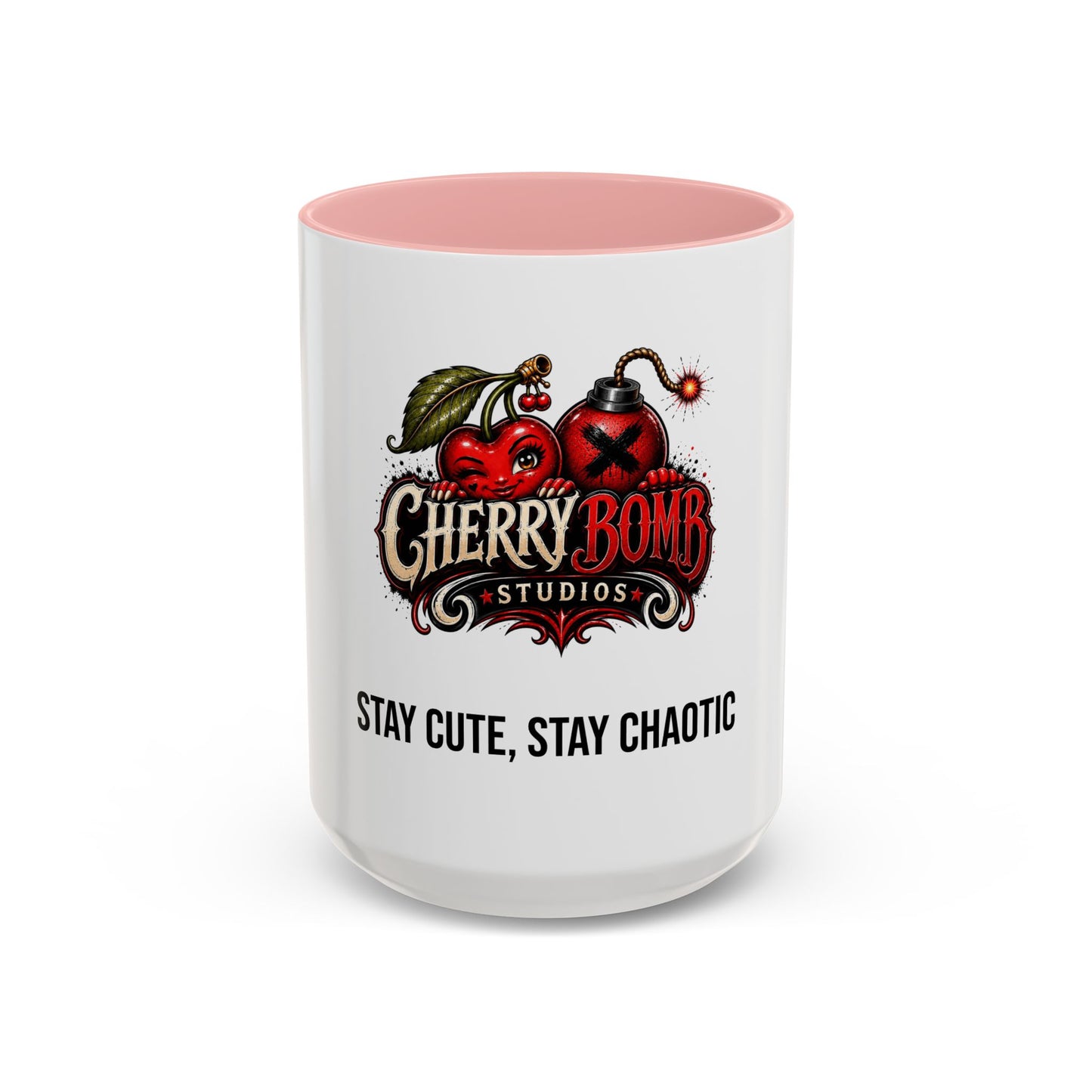 Cherry Bomb Core Accent Mug
