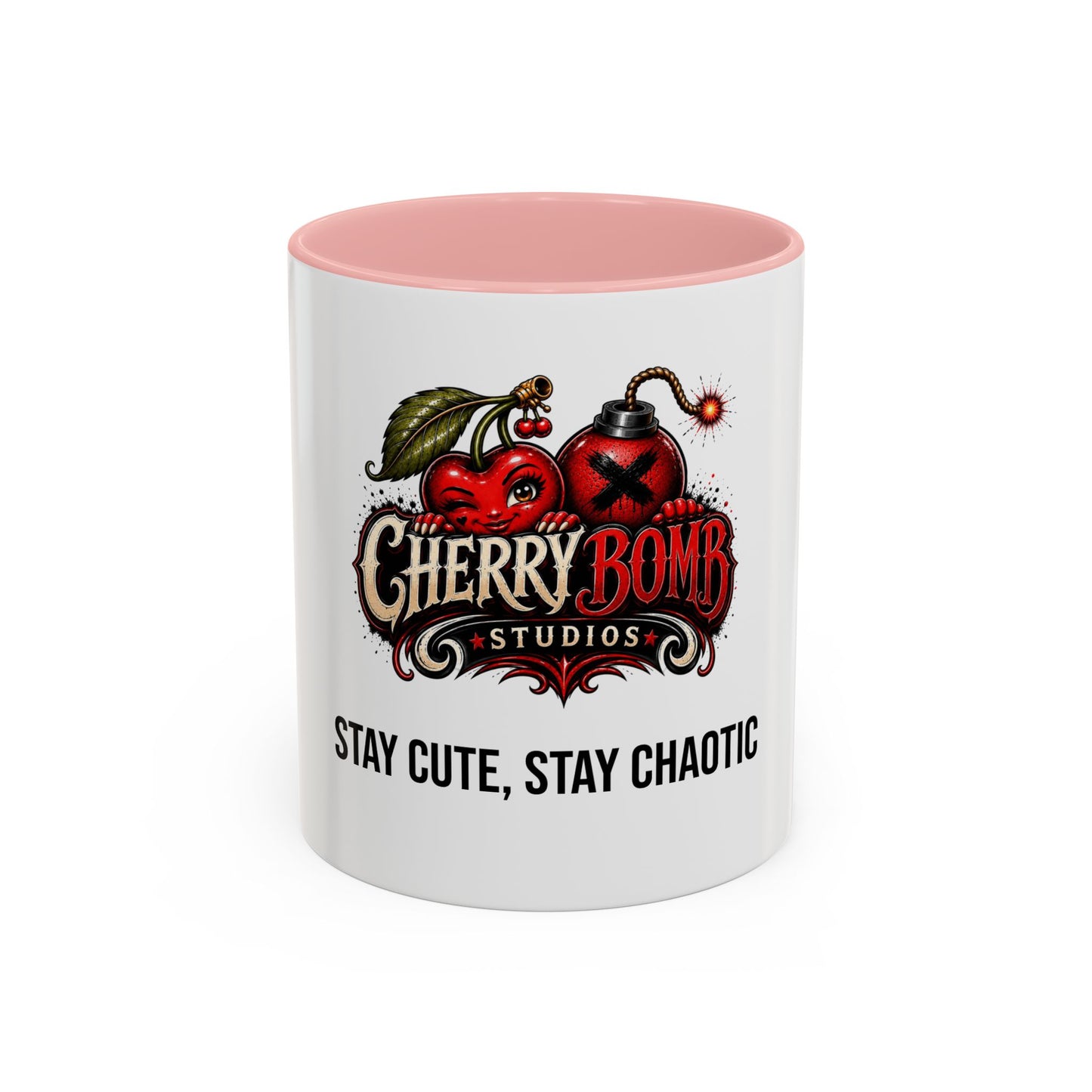 Cherry Bomb Core Accent Mug