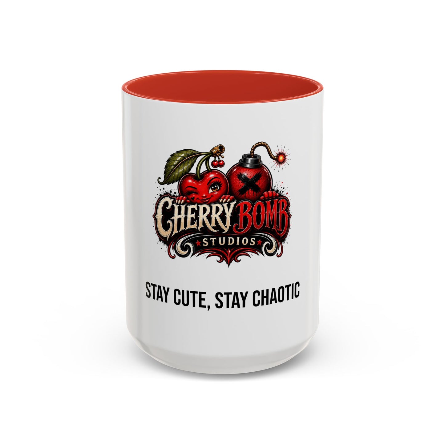 Cherry Bomb Core Accent Mug