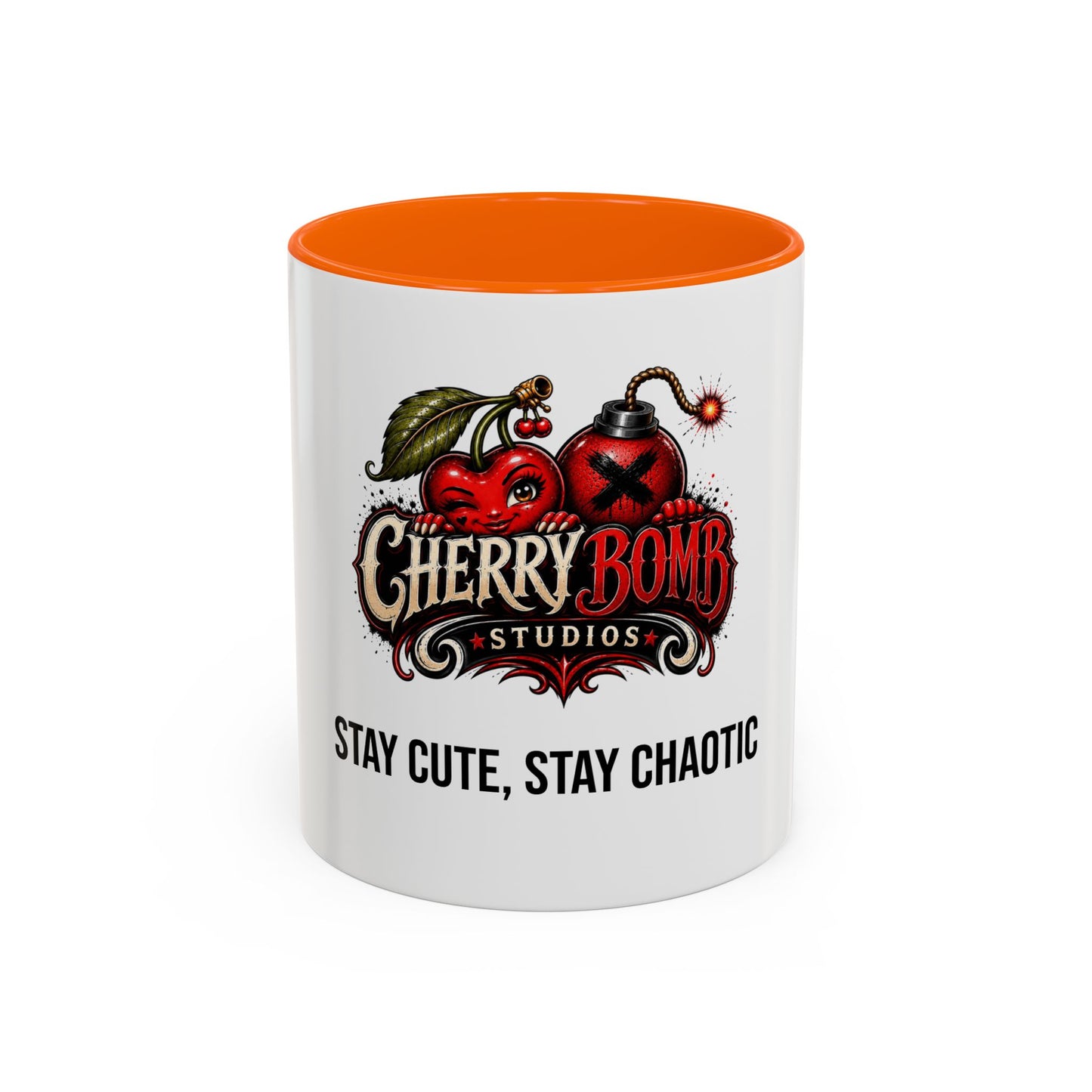 Cherry Bomb Core Accent Mug