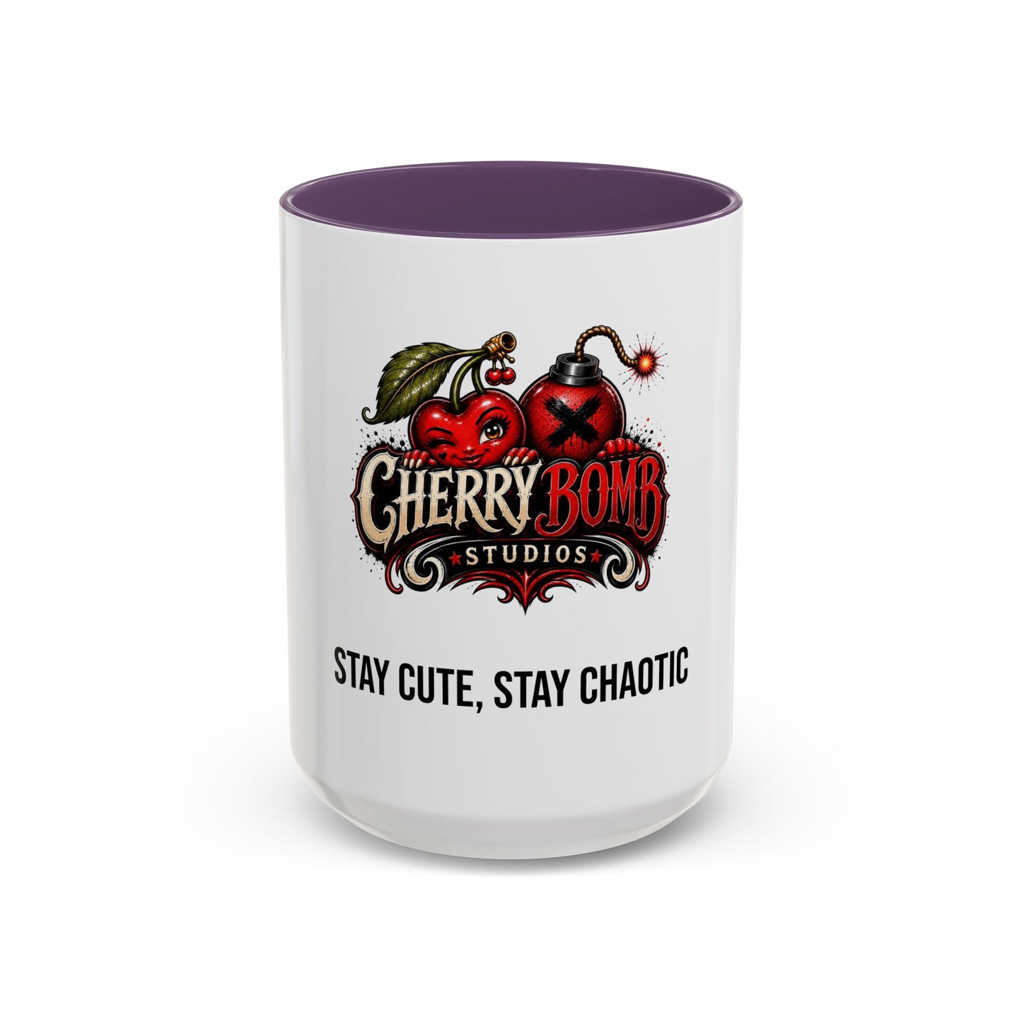 Cherry Bomb Core Accent Mug