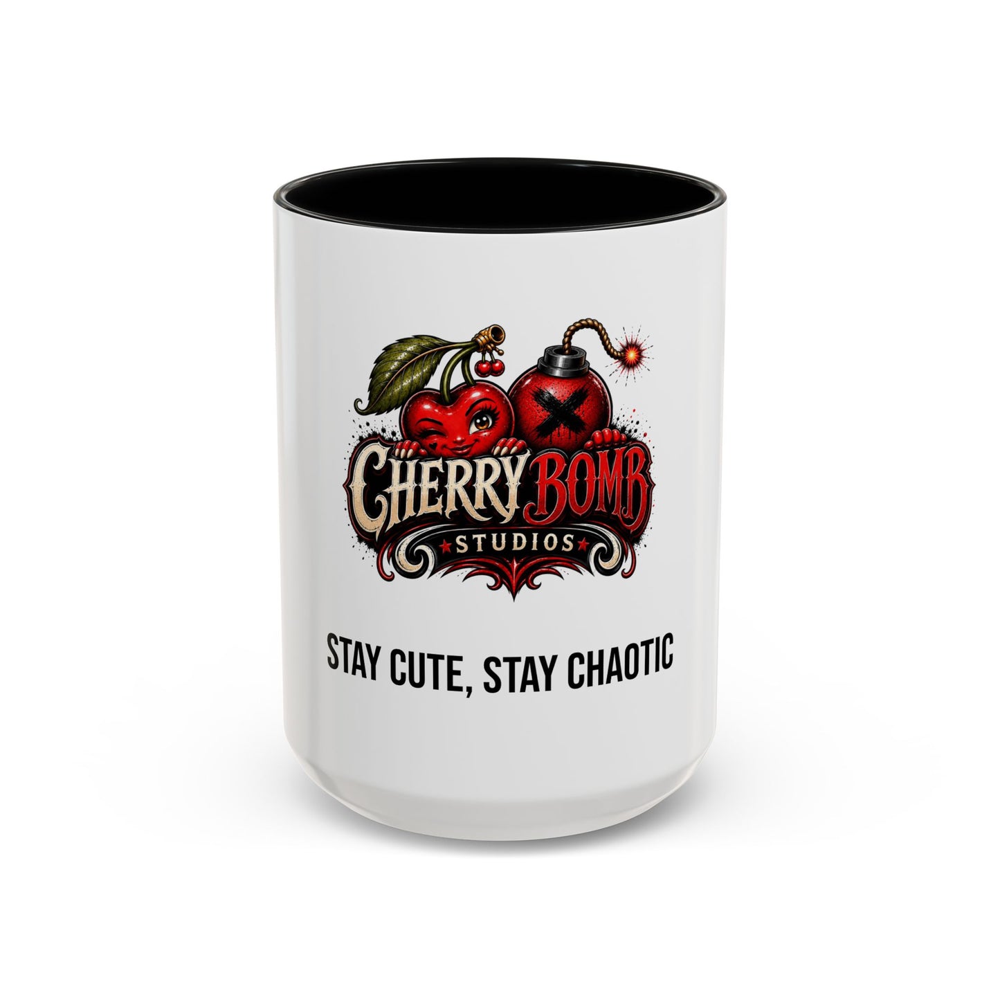 Cherry Bomb Core Accent Mug