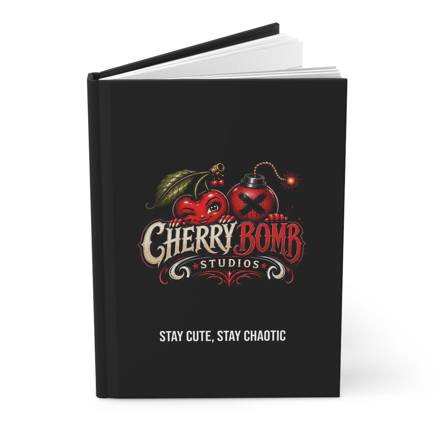 Cherry Bomb Core Hardcover Journal
