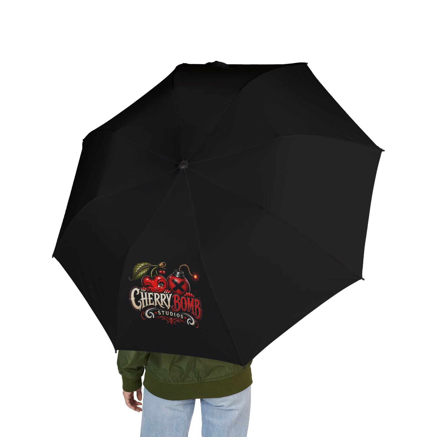 Cherry Bomb Core Foldable Umbrella