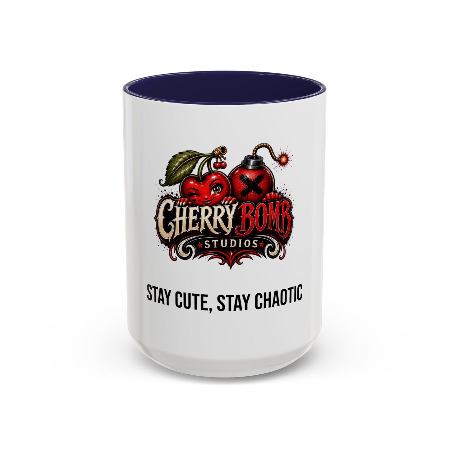 Cherry Bomb Core Accent Mug