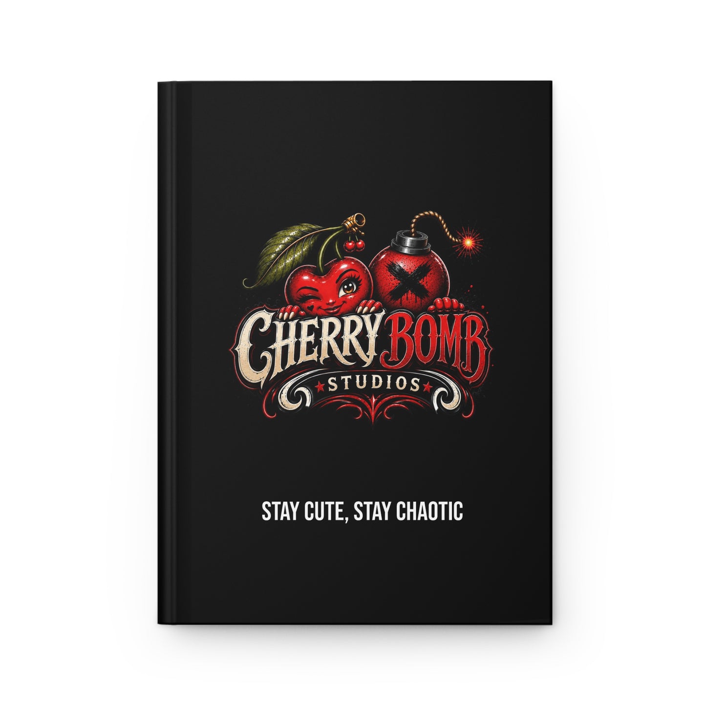 Cherry Bomb Core Hardcover Journal